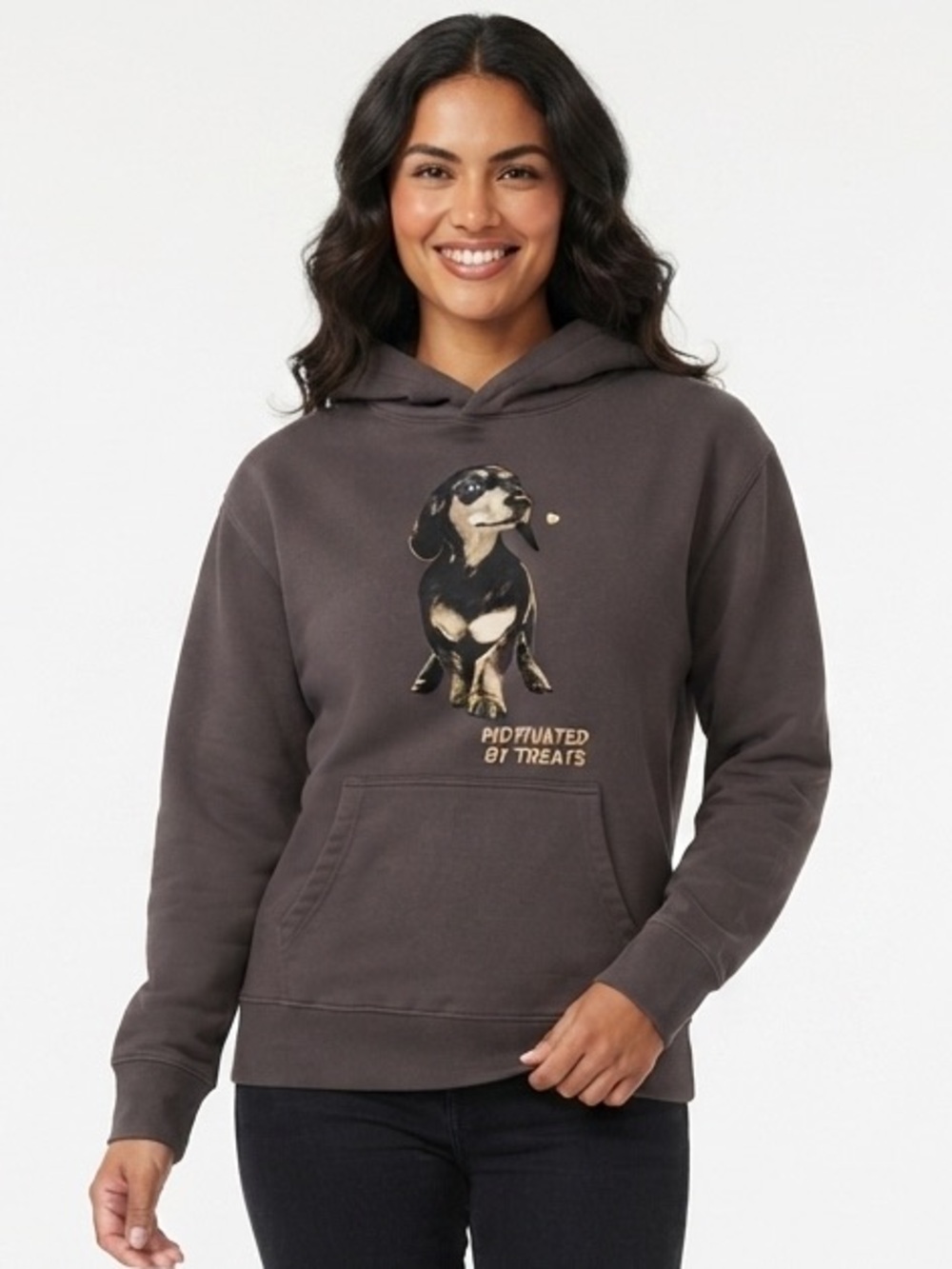 Wild Fable “Motivated by Treats” Dachshund Hoodie - Picture 2 of 11